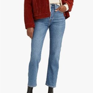 Levi's Wedgie Straight Leg Jeans